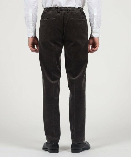 TOMORROWLAND / トゥモローランド スラックス・ドレスパンツ | コットンウールコーデュロイ 1プリーツ イージースラックス | 詳細4