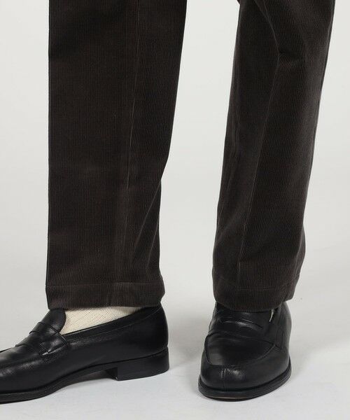 TOMORROWLAND / トゥモローランド スラックス・ドレスパンツ | コットンウールコーデュロイ 1プリーツ イージースラックス | 詳細8