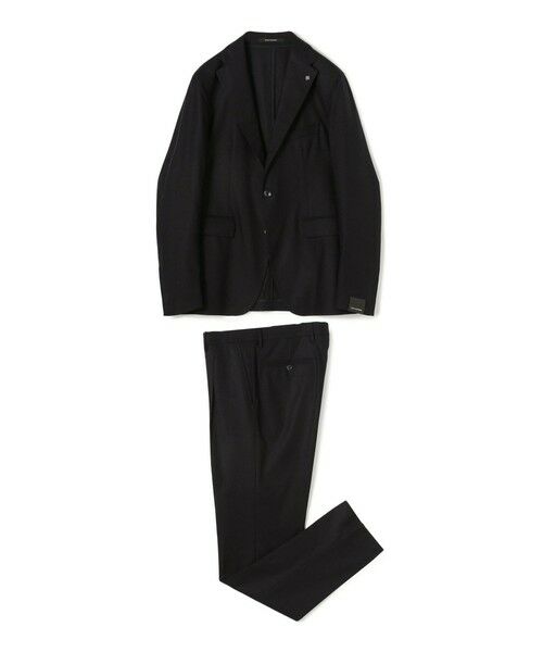 TOMORROWLAND/トゥモローランド 【別注】TAGLIATORE ウールサキソニー シングルブレステッド2Bスーツ 69 ネイビー 46 TOMORROWLAND/トゥモローランド 【別注】TAGLIATORE ウールサキソニー シングルブレステッド2Bスーツ 69 ネイビー 46