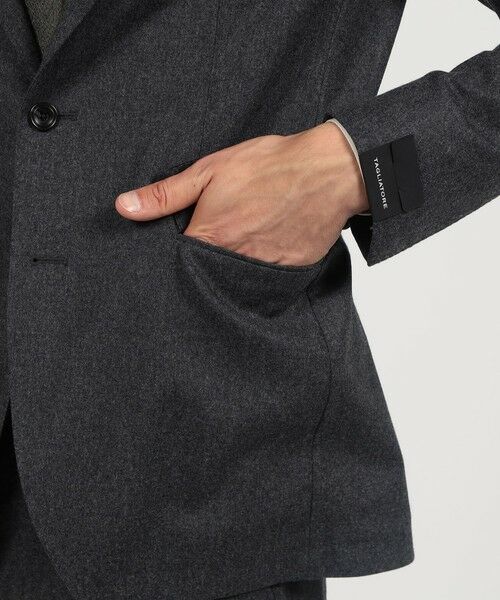 TOMORROWLAND / トゥモローランド セットアップ | 【別注】TAGLIATORE ウールサキソニー シングルブレステッド2Bスーツ | 詳細11