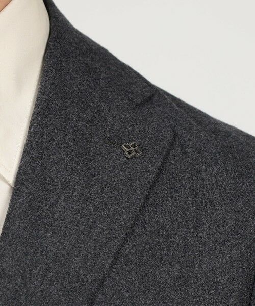 TOMORROWLAND / トゥモローランド セットアップ | 【別注】TAGLIATORE ウールサキソニー シングルブレステッド2Bスーツ | 詳細12