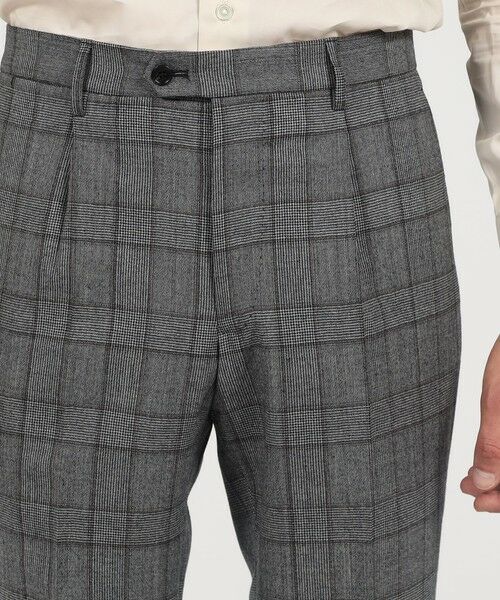 TOMORROWLAND / トゥモローランド セットアップ | 【別注】TAGLIATORE ウールサキソニーチェック シングルブレステッド2Bスーツ | 詳細17