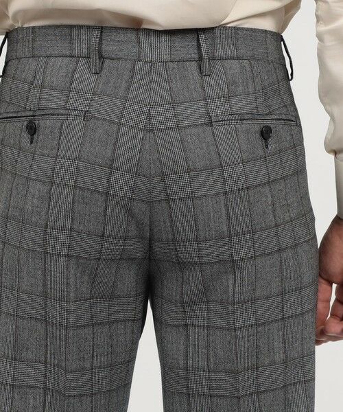 TOMORROWLAND / トゥモローランド セットアップ | 【別注】TAGLIATORE ウールサキソニーチェック シングルブレステッド2Bスーツ | 詳細18