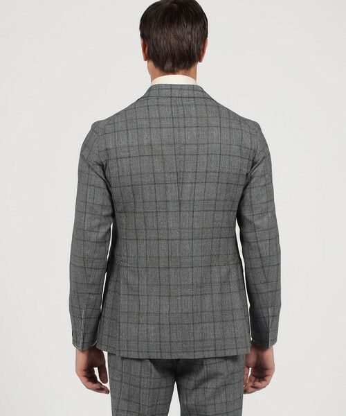 TOMORROWLAND / トゥモローランド セットアップ | 【別注】TAGLIATORE ウールサキソニーチェック シングルブレステッド2Bスーツ | 詳細5