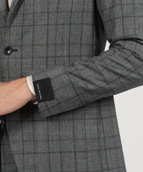 TOMORROWLAND / トゥモローランド セットアップ | 【別注】TAGLIATORE ウールサキソニーチェック シングルブレステッド2Bスーツ | 詳細8