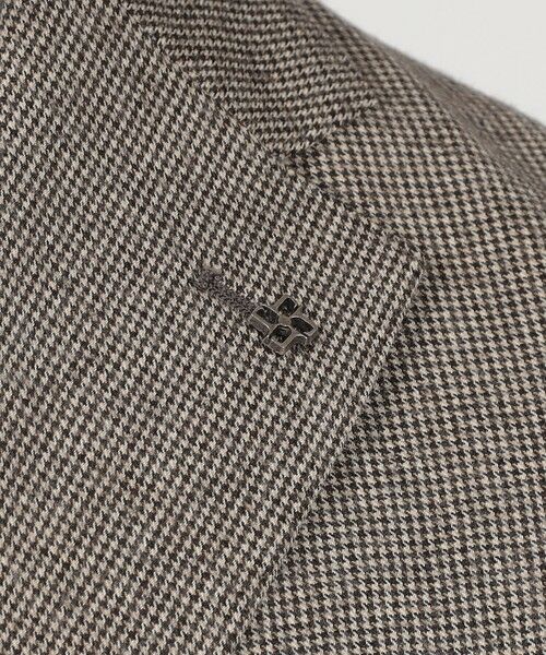 TOMORROWLAND / トゥモローランド セットアップ | 【別注】TAGLIATORE ウールサキソニーハウンドトゥース シングルブレステッド2Bスーツ | 詳細12