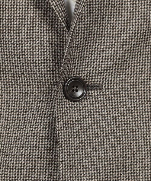TOMORROWLAND / トゥモローランド セットアップ | 【別注】TAGLIATORE ウールサキソニーハウンドトゥース シングルブレステッド2Bスーツ | 詳細13