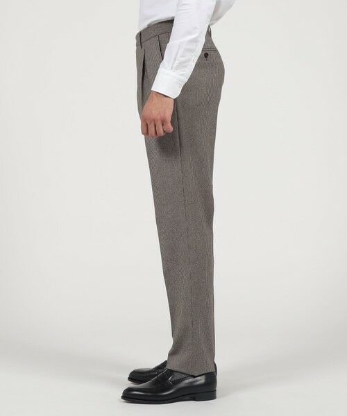 TOMORROWLAND / トゥモローランド セットアップ | 【別注】TAGLIATORE ウールサキソニーハウンドトゥース シングルブレステッド2Bスーツ | 詳細15