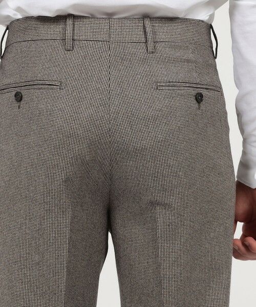TOMORROWLAND / トゥモローランド セットアップ | 【別注】TAGLIATORE ウールサキソニーハウンドトゥース シングルブレステッド2Bスーツ | 詳細18