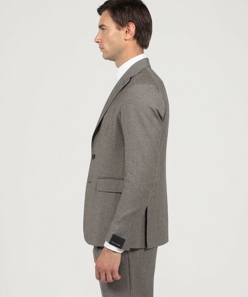 TOMORROWLAND / トゥモローランド セットアップ | 【別注】TAGLIATORE ウールサキソニーハウンドトゥース シングルブレステッド2Bスーツ | 詳細4