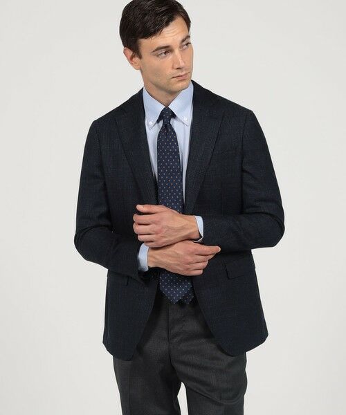 TOMORROWLAND / トゥモローランド テーラードジャケット | ウールシルク シングルブレステッド 2Bジャケット SILK AIR LORO PIANA | 詳細1