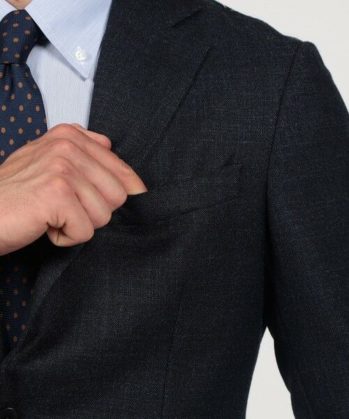 TOMORROWLAND / トゥモローランド テーラードジャケット | ウールシルク シングルブレステッド 2Bジャケット SILK AIR LORO PIANA | 詳細9