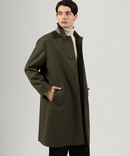 TOMORROWLAND / トゥモローランド ステンカラーコート | 【別注】MACKINTOSH DUNKELD ウールステンカラーコート | 詳細1