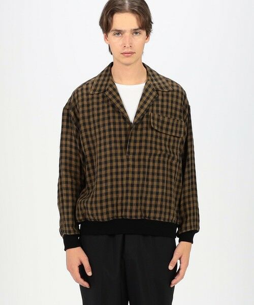 TOMORROWLAND / トゥモローランド シャツ・ブラウス | HAVERSACK ATTIRE リネン プルオーバーシャツブルゾン | 詳細2