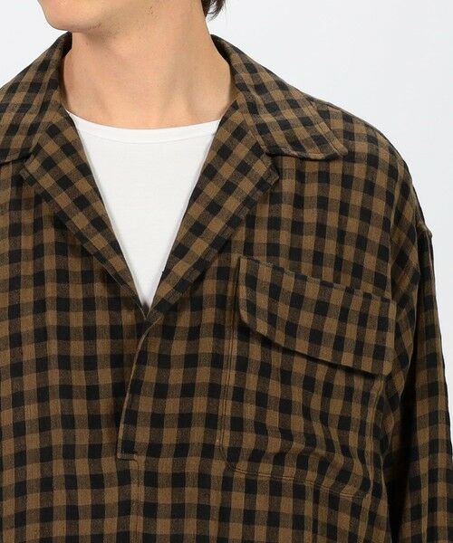 TOMORROWLAND / トゥモローランド シャツ・ブラウス | HAVERSACK ATTIRE リネン プルオーバーシャツブルゾン | 詳細5