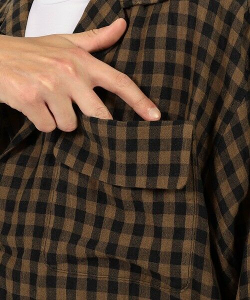 TOMORROWLAND / トゥモローランド シャツ・ブラウス | HAVERSACK ATTIRE リネン プルオーバーシャツブルゾン | 詳細7