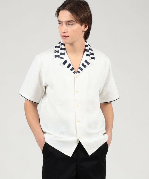 TOMORROWLAND / トゥモローランド シャツ・ブラウス | JUPE BY JACKIE エンブロイダリー オープンカラーシャツ | 詳細1