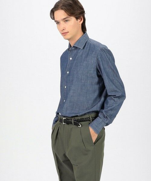 TOMORROWLAND / トゥモローランド シャツ・ブラウス | 【別注】Maria Santagelo コットンデニム ワンピースカラーシャツ | 詳細1