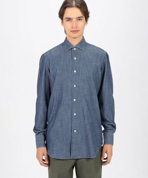 TOMORROWLAND / トゥモローランド シャツ・ブラウス | 【別注】Maria Santagelo コットンデニム ワンピースカラーシャツ | 詳細2