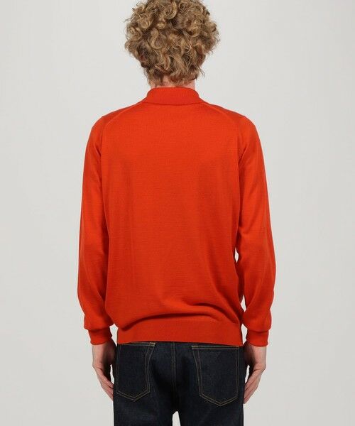 TOMORROWLAND / トゥモローランド ニット・セーター | JOHN SMEDLEY  DORSET メリノウール ポロカラープルオーバーニット | 詳細4