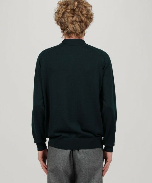 TOMORROWLAND / トゥモローランド ニット・セーター | JOHN SMEDLEY TIBOR メリノウール ポロカラーニットシャツ | 詳細4