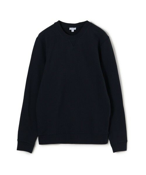 TOMORROWLAND/トゥモローランド SUNSPEL MSWE1516 ループバック スウェットシャツ 69 Navy M TOMORROWLAND/トゥモローランド SUNSPEL MSWE1516 ループバック スウェットシャツ 69 Navy M