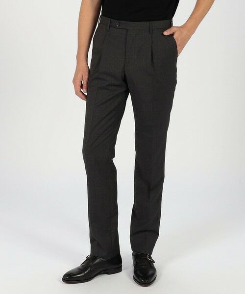 TOMORROWLAND / トゥモローランド スラックス・ドレスパンツ | ROTA ウール 1プリーツスラックス | 詳細1