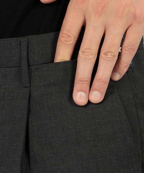 TOMORROWLAND / トゥモローランド スラックス・ドレスパンツ | ROTA ウール 1プリーツスラックス | 詳細7