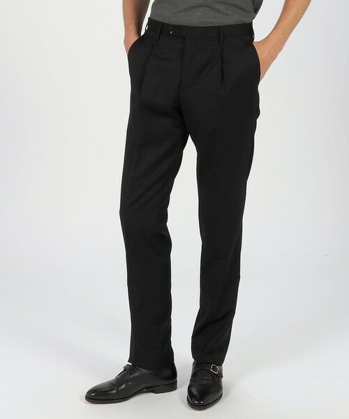 TOMORROWLAND / トゥモローランド スラックス・ドレスパンツ | ROTA ウール 1プリーツスラックス | 詳細1