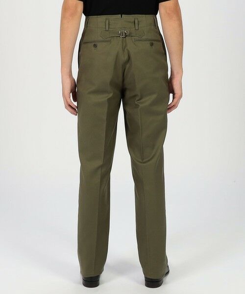 TOMORROWLAND / トゥモローランド スラックス・ドレスパンツ | BERNARD ZINS SPENDER コットン シンチバック ワイドトラウザーズ | 詳細4