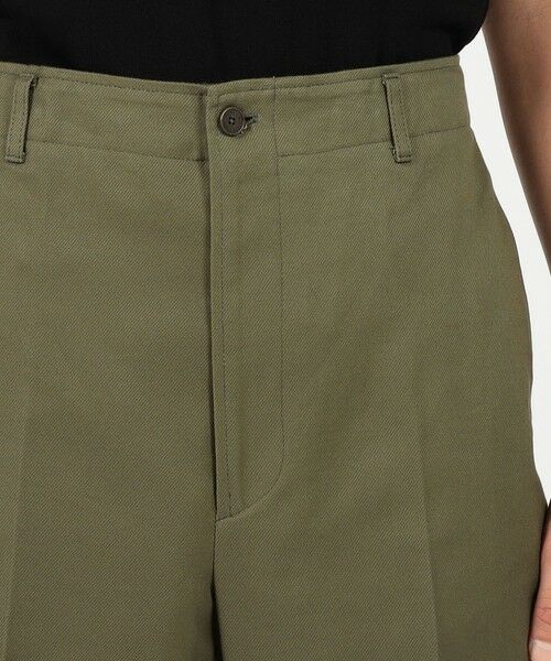 TOMORROWLAND / トゥモローランド スラックス・ドレスパンツ | BERNARD ZINS SPENDER コットン シンチバック ワイドトラウザーズ | 詳細5