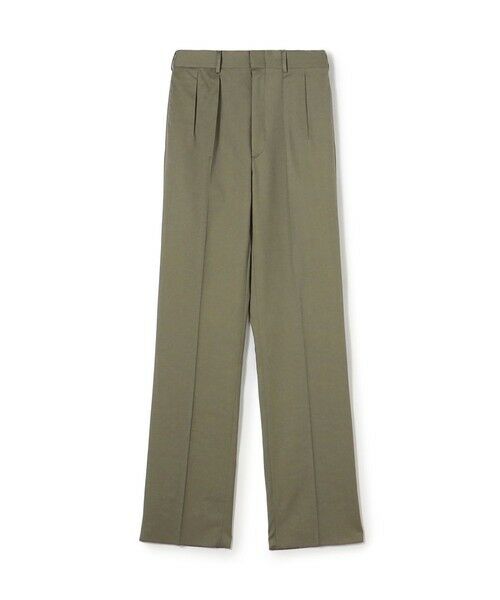 TOMORROWLAND/トゥモローランド BERNARD ZINS H8 ウール 2プリーツトラウザーズ 53 カーキ 40 TOMORROWLAND/トゥモローランド BERNARD ZINS H8 ウール 2プリーツトラウザーズ 53 カーキ 40