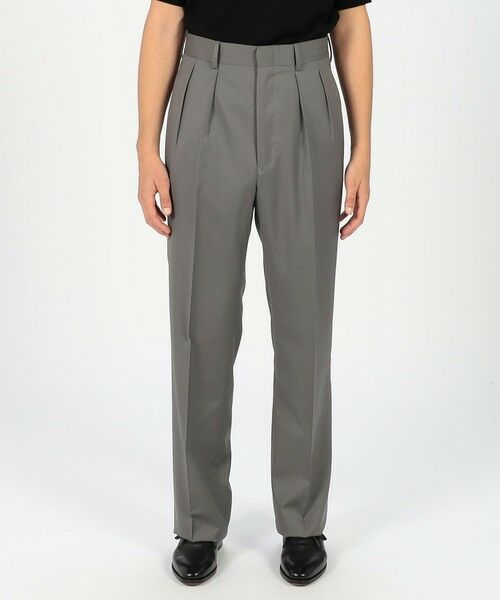 TOMORROWLAND / トゥモローランド スラックス・ドレスパンツ | BERNARD ZINS H8 ウール 2プリーツトラウザーズ | 詳細2