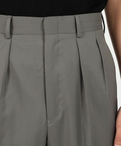 TOMORROWLAND / トゥモローランド スラックス・ドレスパンツ | BERNARD ZINS H8 ウール 2プリーツトラウザーズ | 詳細5