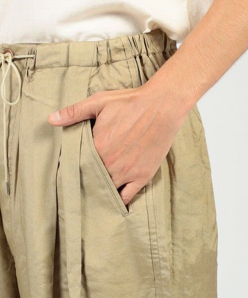 TOMORROWLAND / トゥモローランド その他パンツ | HAVERSACK ATTIRE シルク ドローストリング イージーパンツ | 詳細7