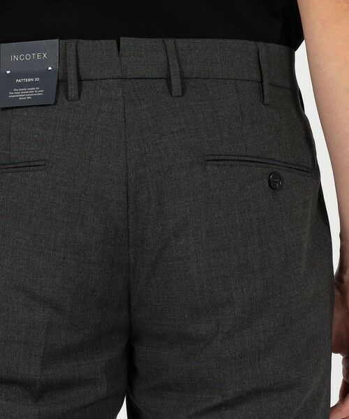 TOMORROWLAND / トゥモローランド スラックス・ドレスパンツ | INCOTEX ストレッチウール ノープリーツスリムスラックス 30 | 詳細6