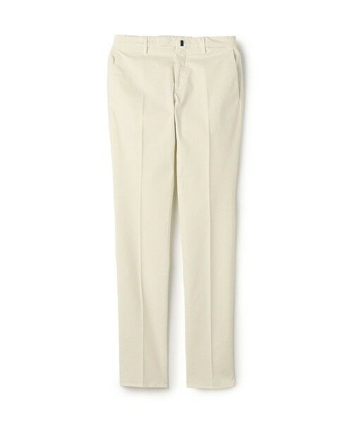 TOMORROWLAND / トゥモローランド スラックス・ドレスパンツ | INCOTEX コットンポリウレタン ストレッチノープリーツスラックス 30(11 ホワイト)