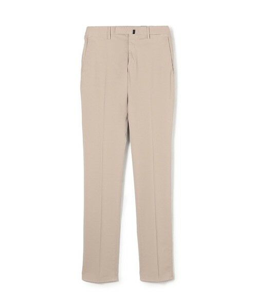 TOMORROWLAND/トゥモローランド INCOTEX コットンポリウレタン ストレッチノープリーツスラックス 30 43 ベージュ 44