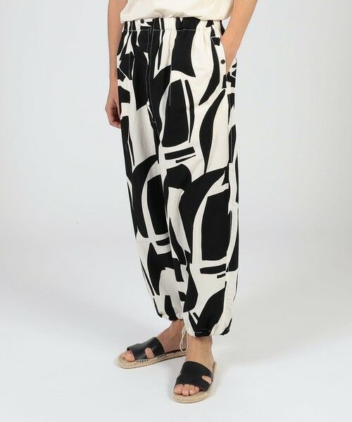 TOMORROWLAND / トゥモローランド その他パンツ | HAVERSACK ATTIRE コットン総柄イージーパンツ | 詳細1