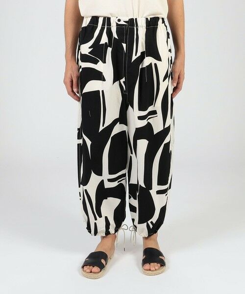 TOMORROWLAND / トゥモローランド その他パンツ | HAVERSACK ATTIRE コットン総柄イージーパンツ | 詳細2