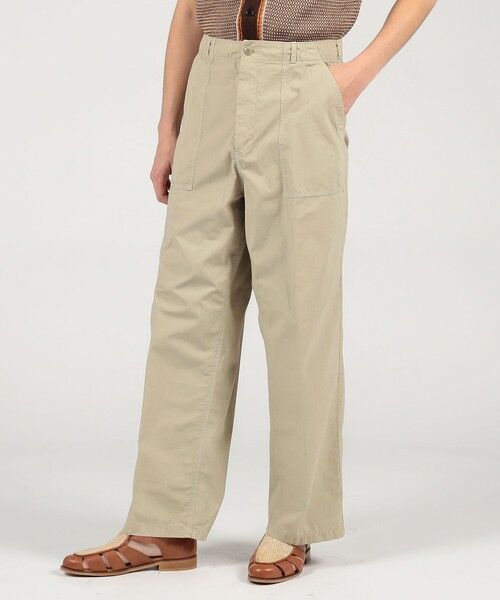 TOMORROWLAND / トゥモローランド チノ・ワークパンツ | Cellar Door SASHA コットン ベイカーパンツ | 詳細1