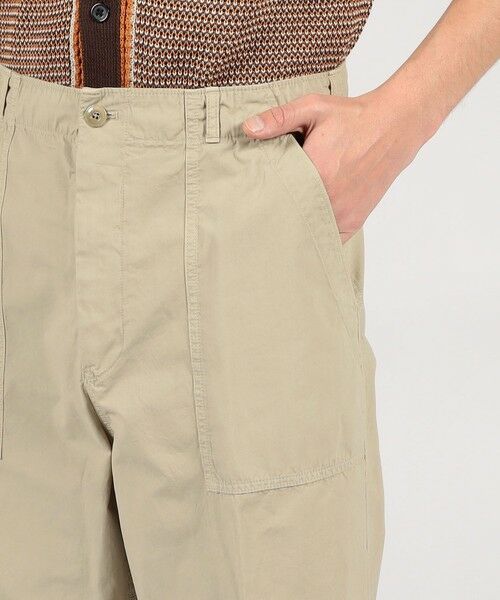 TOMORROWLAND / トゥモローランド チノ・ワークパンツ | Cellar Door SASHA コットン ベイカーパンツ | 詳細7
