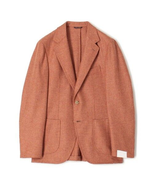 TOMORROWLAND / トゥモローランド テーラードジャケット | GABO ウール シングルブレステッド2Bジャケット(37 オレンジ)