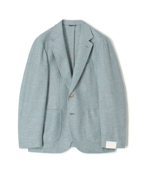 TOMORROWLAND / トゥモローランド テーラードジャケット | GABO ウール シングルブレステッド2Bジャケット(65 ブルー)