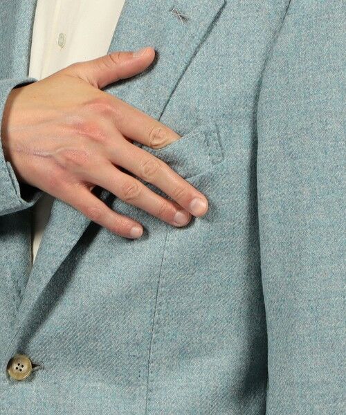 TOMORROWLAND / トゥモローランド テーラードジャケット | GABO ウール シングルブレステッド2Bジャケット | 詳細9