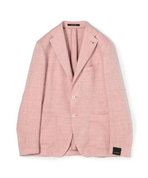 TOMORROWLAND/トゥモローランド TAGLIATORE G-DAKAR22K リネンウール シングルブレステッド2Bジャケット 35 レッド 46 TOMORROWLAND/トゥモローランド TAGLIATORE G-DAKAR22K リネンウール シングルブレステッド2Bジャケット 35 レッド 46