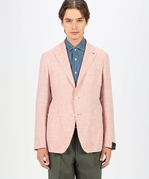 TOMORROWLAND / トゥモローランド テーラードジャケット | TAGLIATORE G-DAKAR22K リネンウール シングルブレステッド2Bジャケット | 詳細2