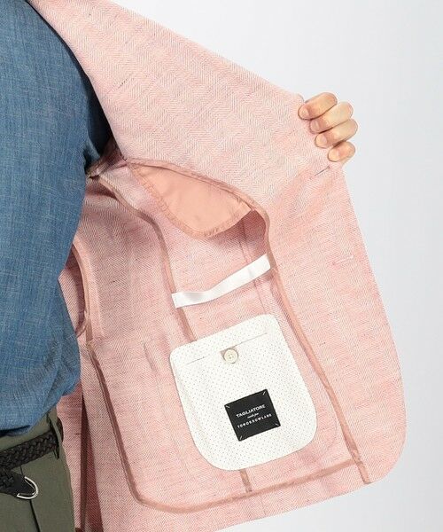 TOMORROWLAND / トゥモローランド テーラードジャケット | TAGLIATORE G-DAKAR22K リネンウール シングルブレステッド2Bジャケット | 詳細5