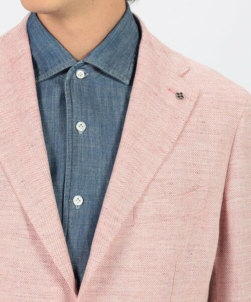 TOMORROWLAND / トゥモローランド テーラードジャケット | TAGLIATORE G-DAKAR22K リネンウール シングルブレステッド2Bジャケット | 詳細6