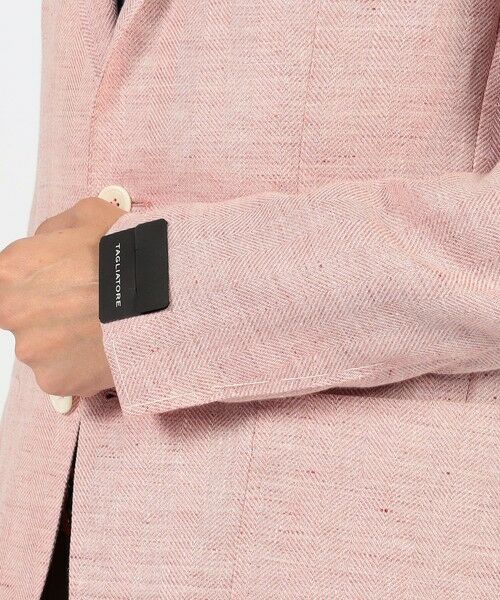 TOMORROWLAND / トゥモローランド テーラードジャケット | TAGLIATORE G-DAKAR22K リネンウール シングルブレステッド2Bジャケット | 詳細7